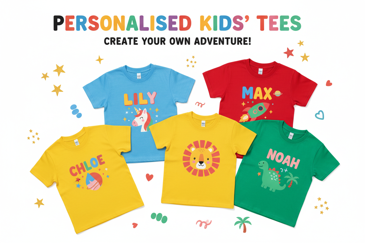 Personalised Kids’ T-Shirts