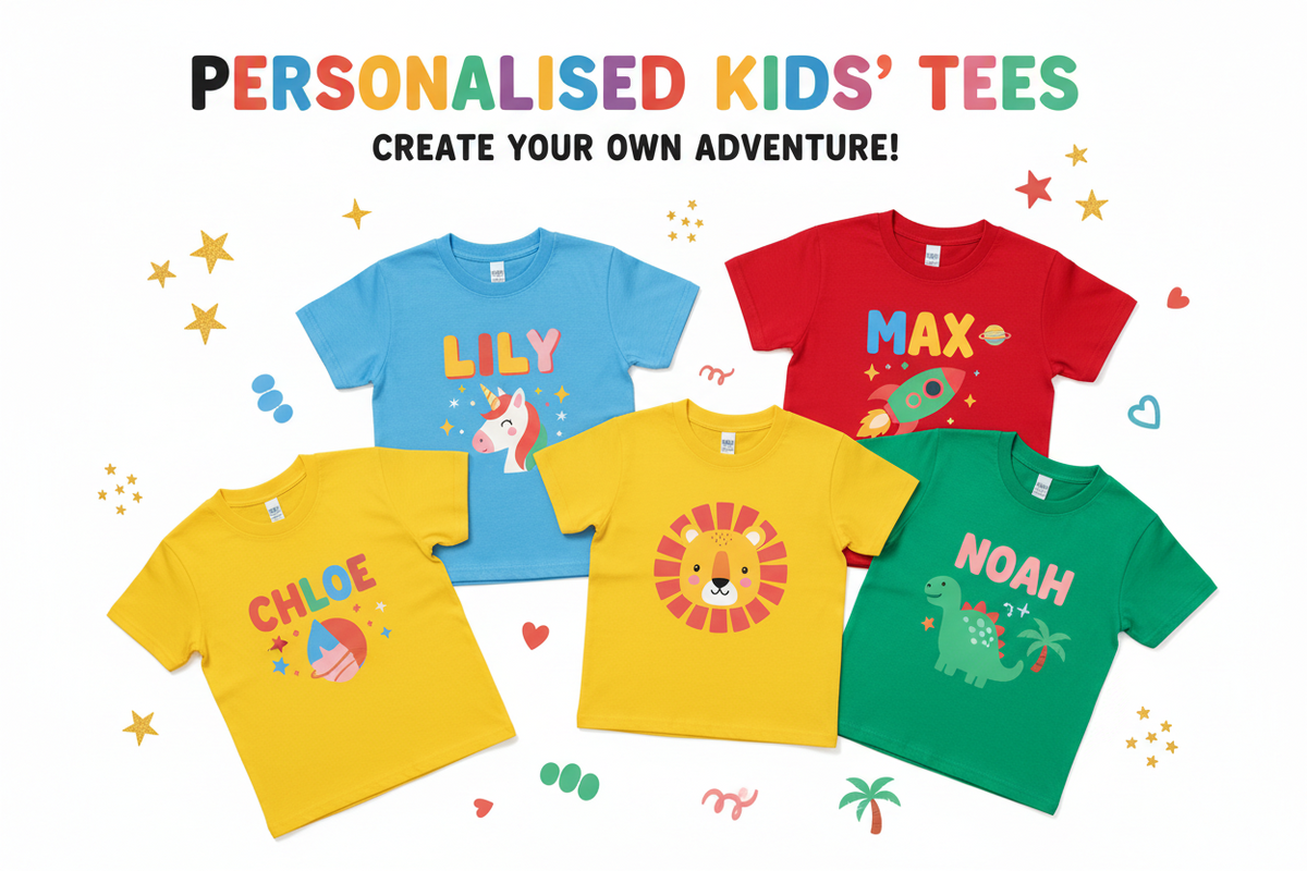 Personalised Kids’ T-Shirts